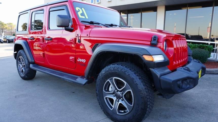 2021 Jeep Wrangler Sport S — SUV — 26,096 mi — Pasadena, TX