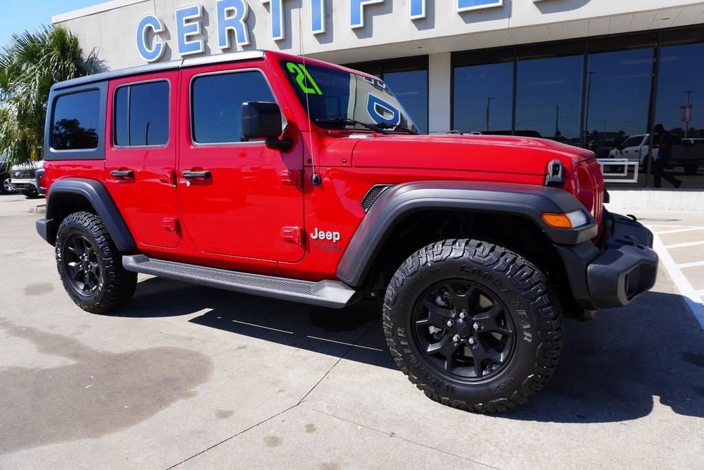 2021 Jeep Wrangler Sport S — SUV — 56,439 mi — Pasadena, TX