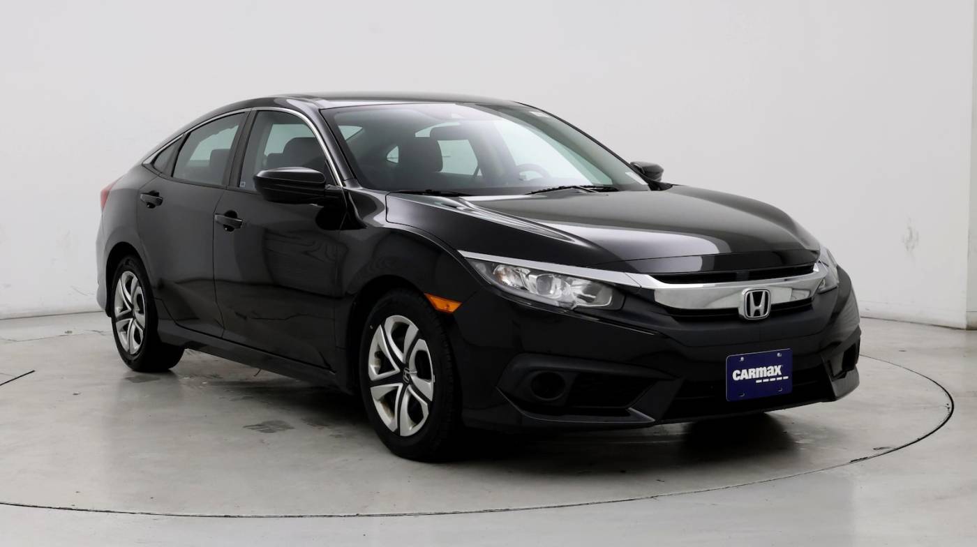 2016 Honda Civic LX — Sedan — 51,591 mi — Pleasanton, CA