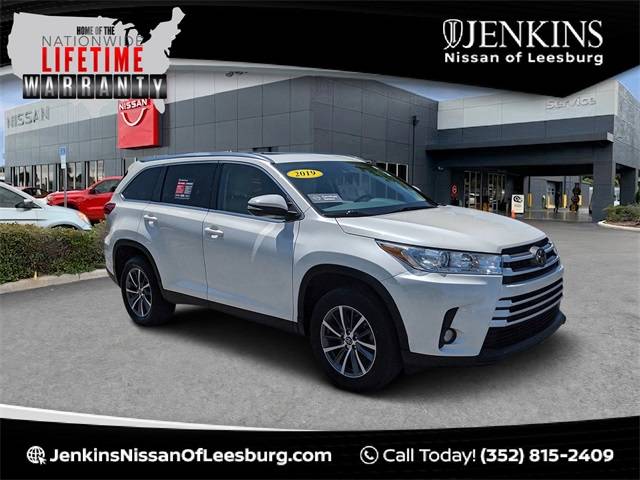 2019 Toyota Highlander XLE — SUV — 52,284 mi — Leesburg, FL