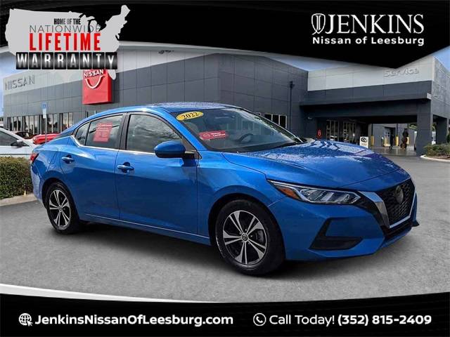 2022 Nissan Sentra SV — Sedan — 52,622 mi — Leesburg, FL