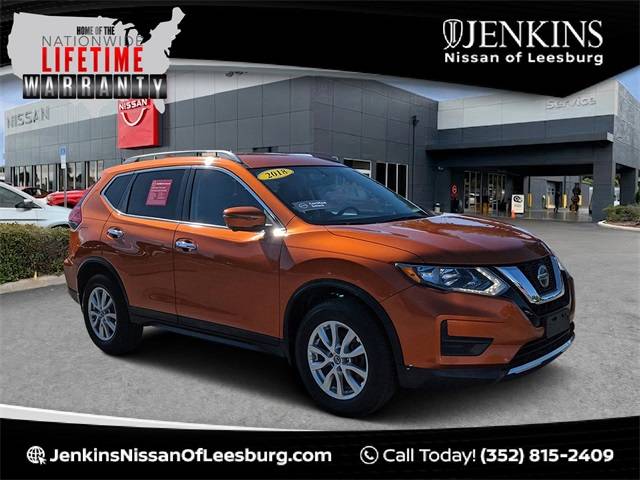 2018 Nissan Rogue SV — SUV — 88,192 mi — Leesburg, FL