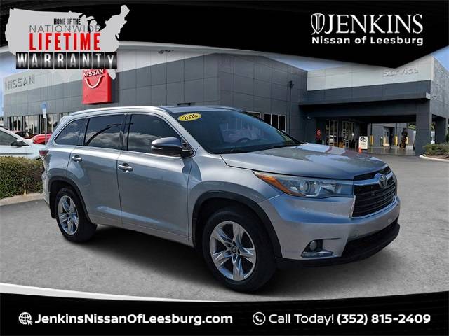 2016 Toyota Highlander Limited Platinum — SUV — 134,510 mi — Leesburg, FL