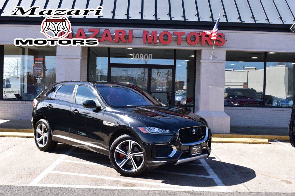 2017 Jaguar F-PACE S — SUV — 80,498 mi — Fredericksburg, VA