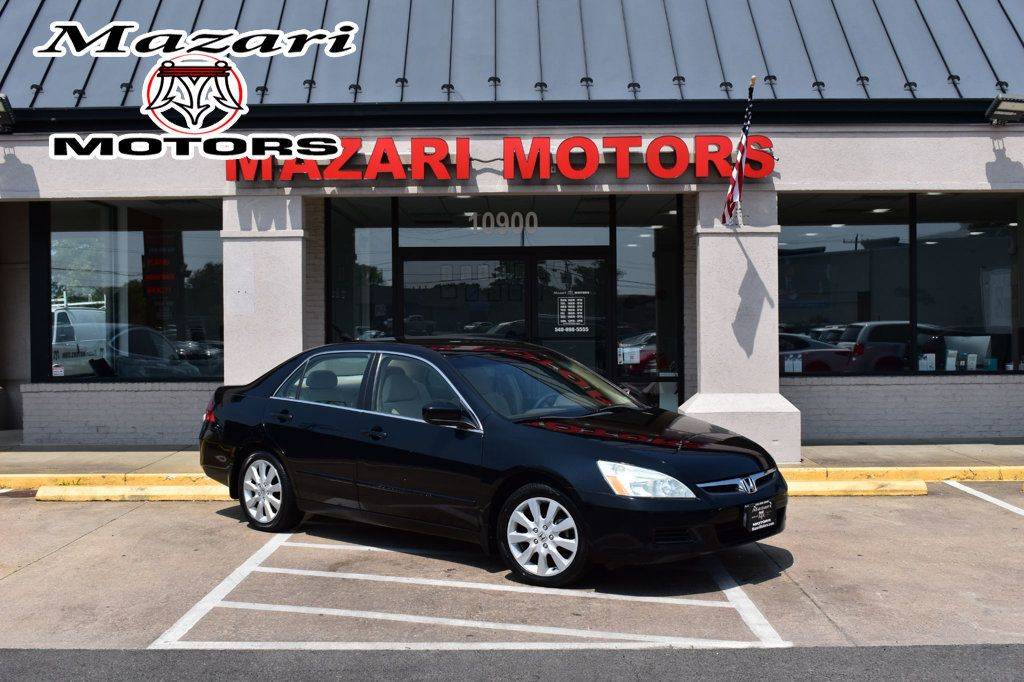 2007 Honda Accord LX V6 — Sedan — 74,622 mi — Fredericksburg, VA