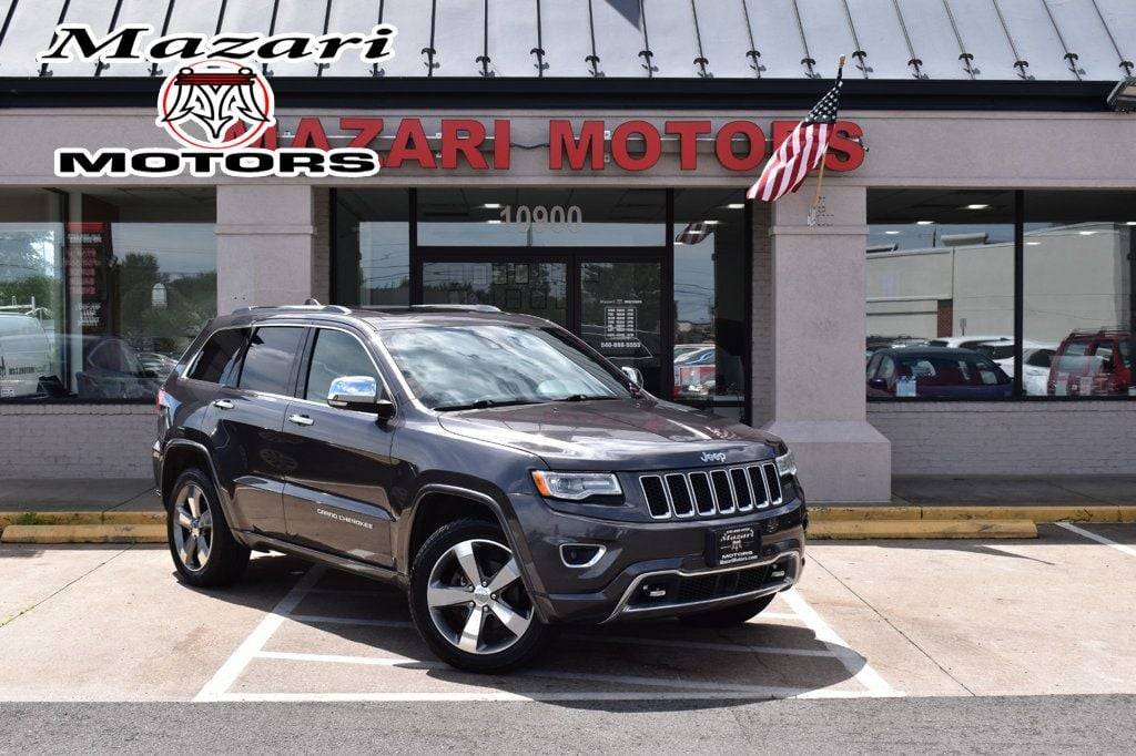 2016 Jeep Grand Cherokee Overland — SUV — 110,810 mi — Fredericksburg, VA