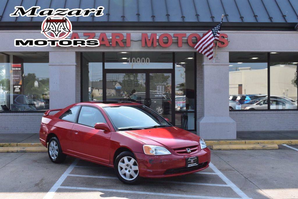2002 Honda Civic EX — Coupe — 91,945 mi — Fredericksburg, VA