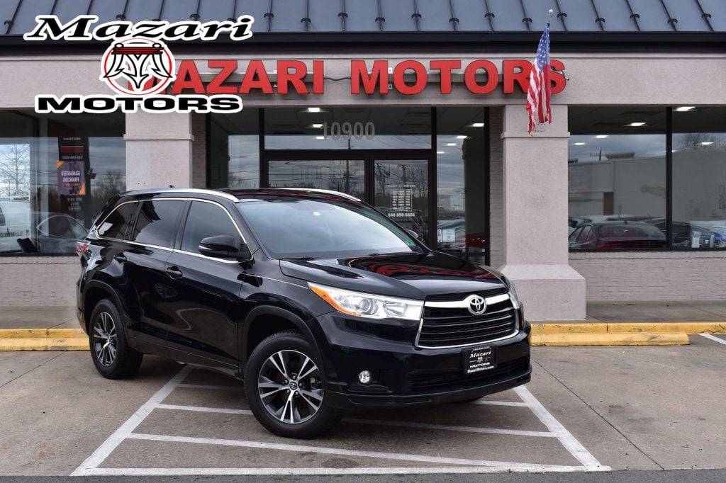 2016 Toyota Highlander XLE — SUV — 76,770 mi — Fredericksburg, VA