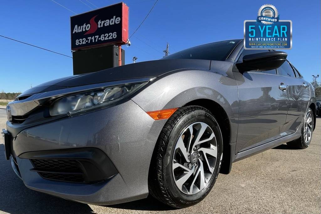 2016 Honda Civic EX — Sedan — 107,249 mi — Tomball, TX