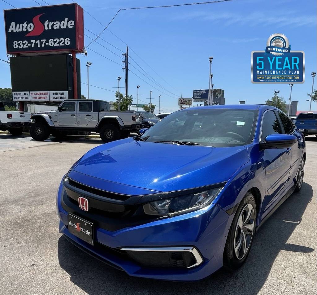 2019 Honda Civic LX — Sedan — 122,546 mi — Tomball, TX