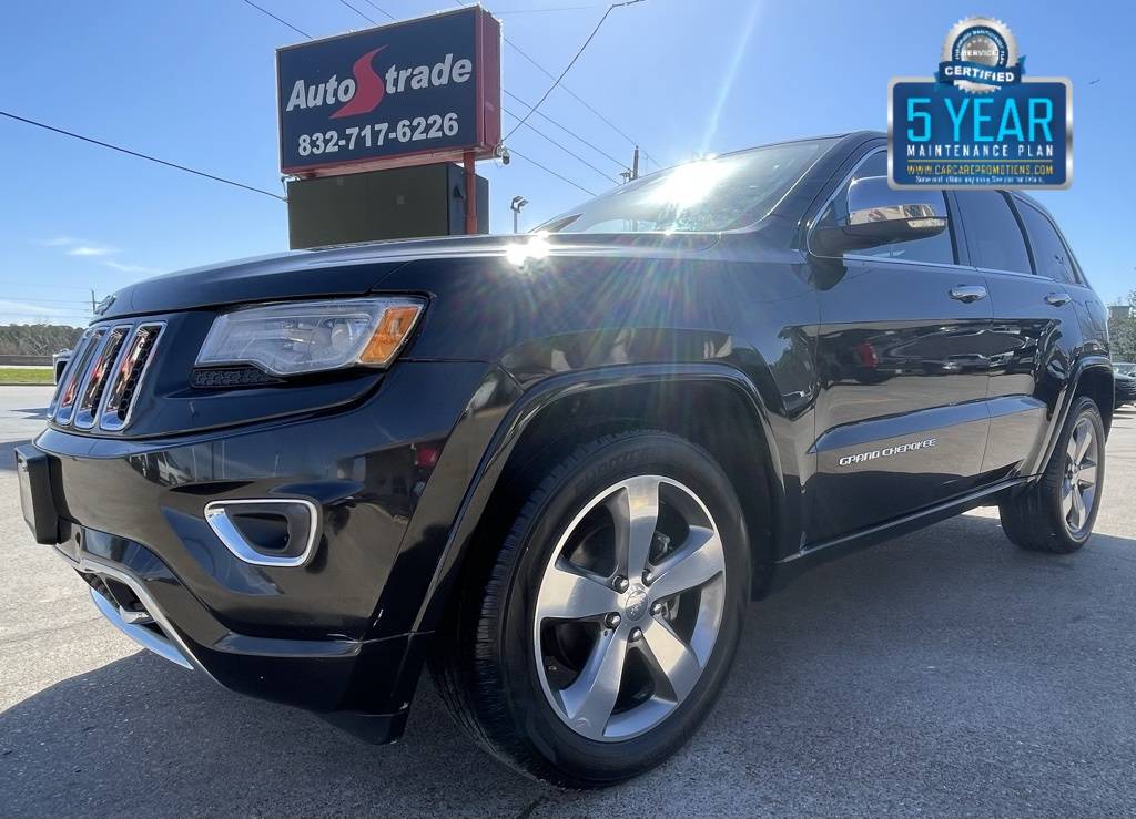 2014 Jeep Grand Cherokee Overland — SUV — 124,936 mi — Tomball, TX