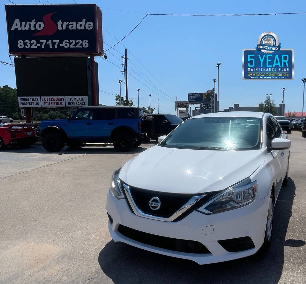2019 Nissan Sentra SV — Sedan — 65,922 mi — Tomball, TX