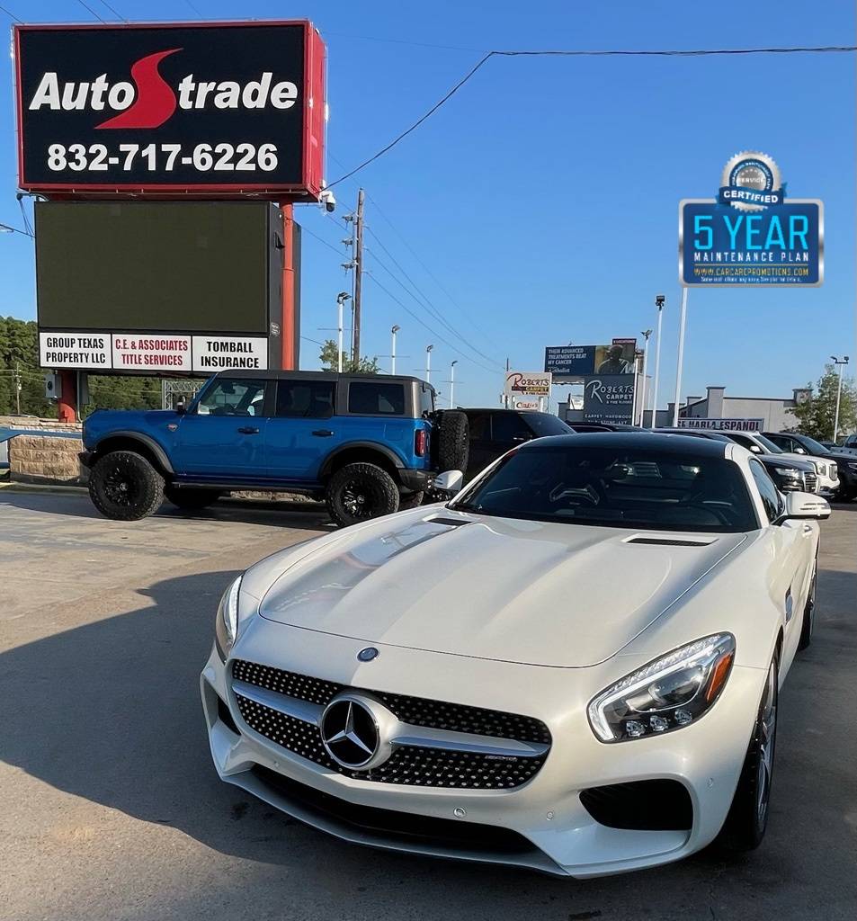 2017 Mercedes-Benz AMG GT Standard — Coupe — 26,699 mi — Tomball, TX