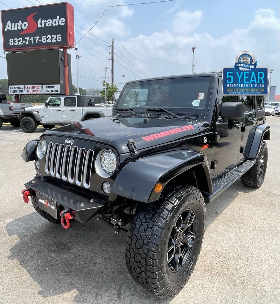2018 Jeep Wrangler Sahara — SUV — 120,317 mi — Tomball, TX