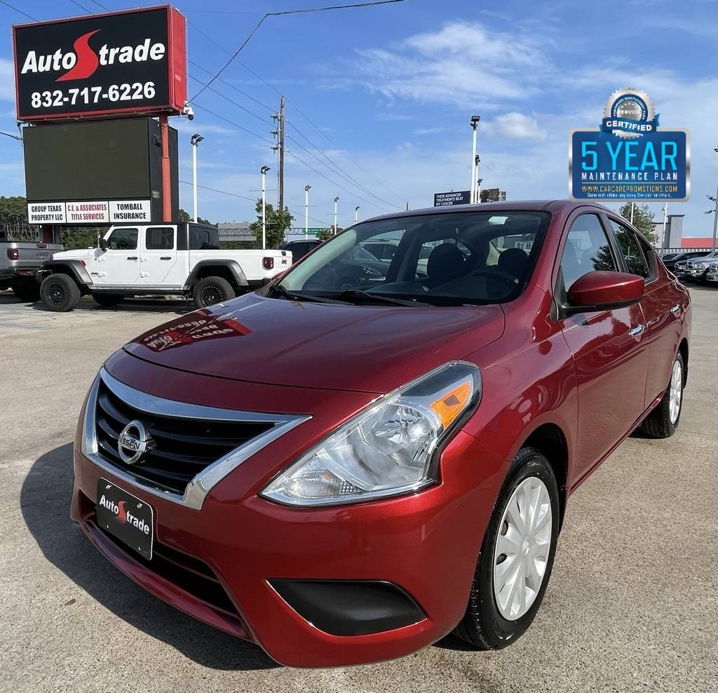 2018 Nissan Versa SV — Sedan — 38,368 mi — Tomball, TX