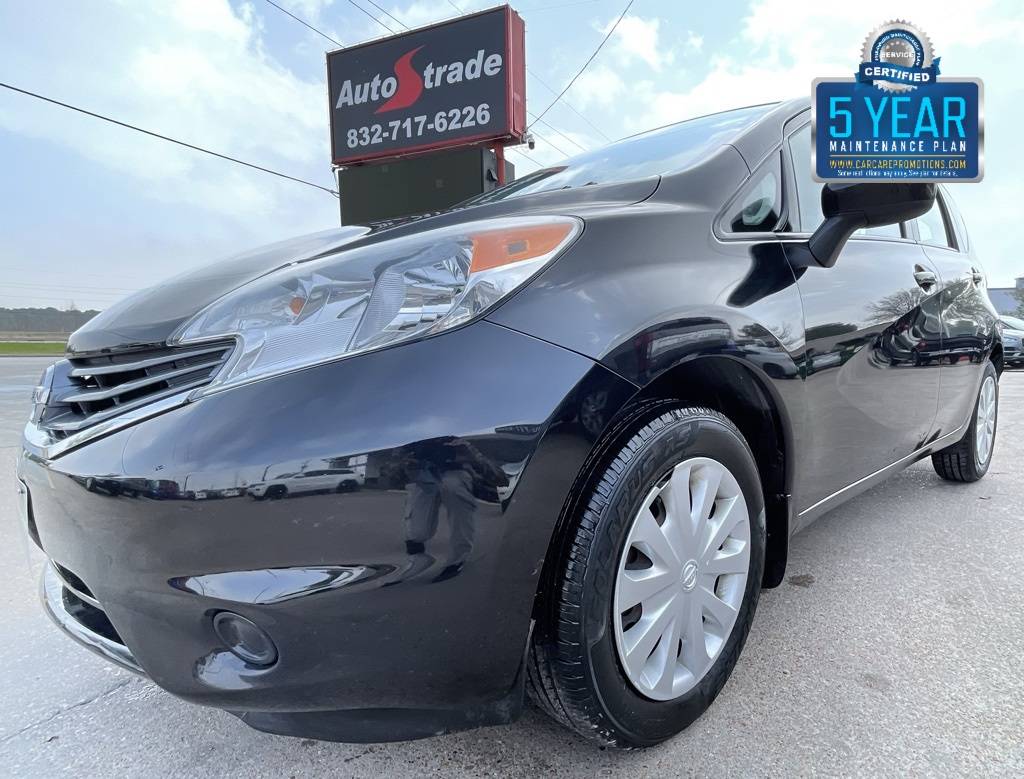 2016 Nissan Versa 1.6 S Plus — Hatchback — 75,943 mi — Tomball, TX
