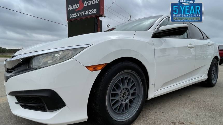 2016 Honda Civic LX — Sedan — 105,227 mi — Tomball, TX