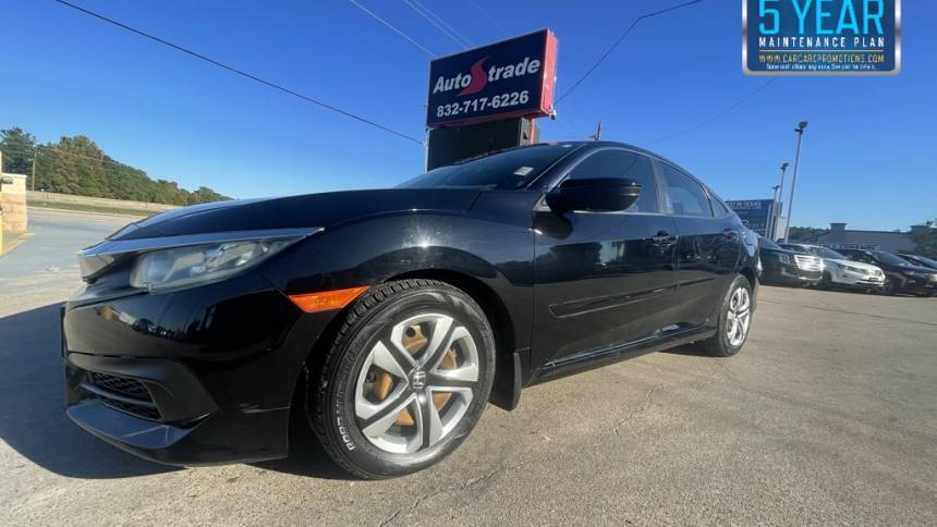 2016 Honda Civic LX — Sedan — 95,017 mi — Tomball, TX