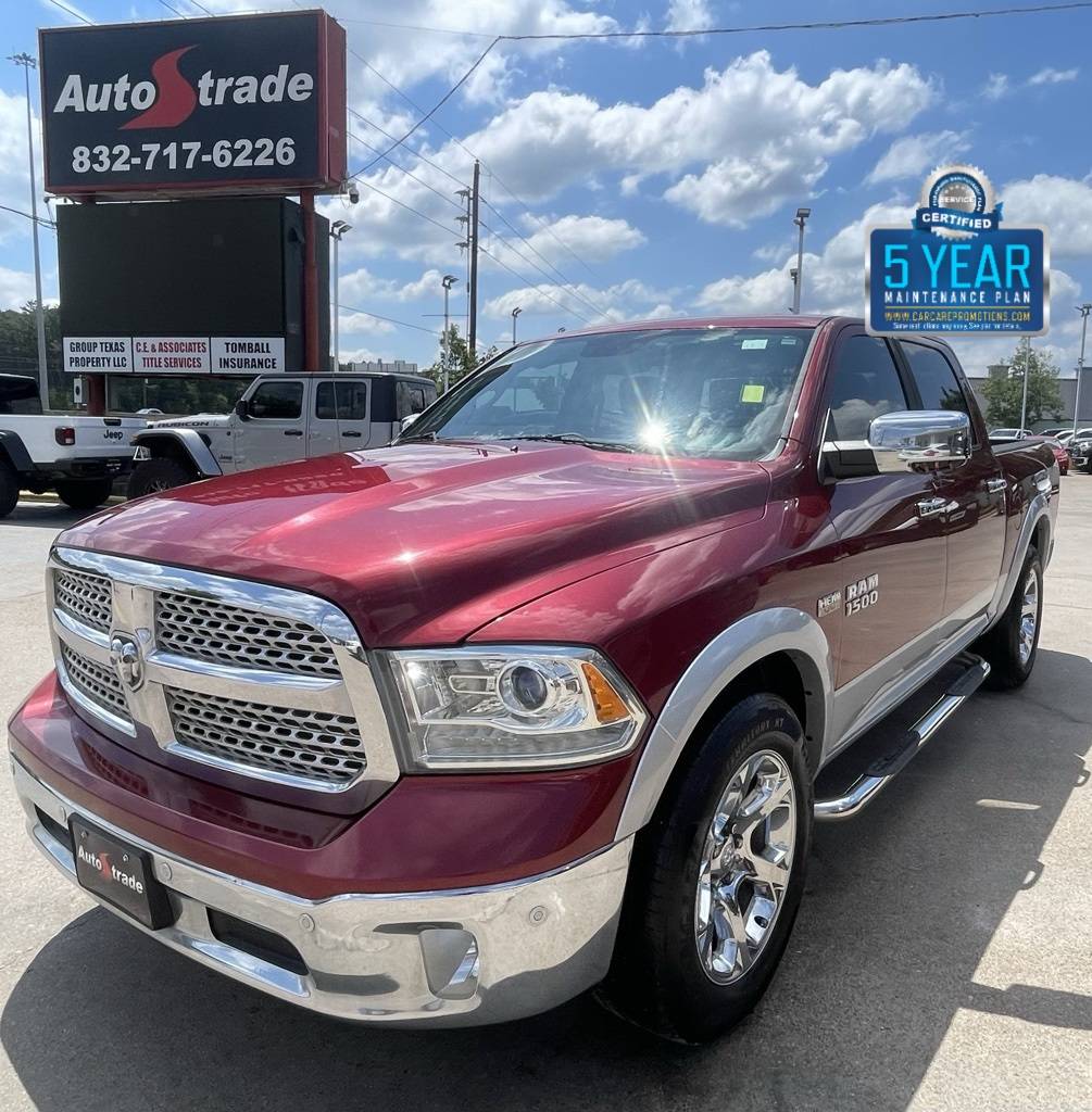 2015 Ram 1500 Laramie — Pickup Truck — 79,836 mi — Tomball, TX