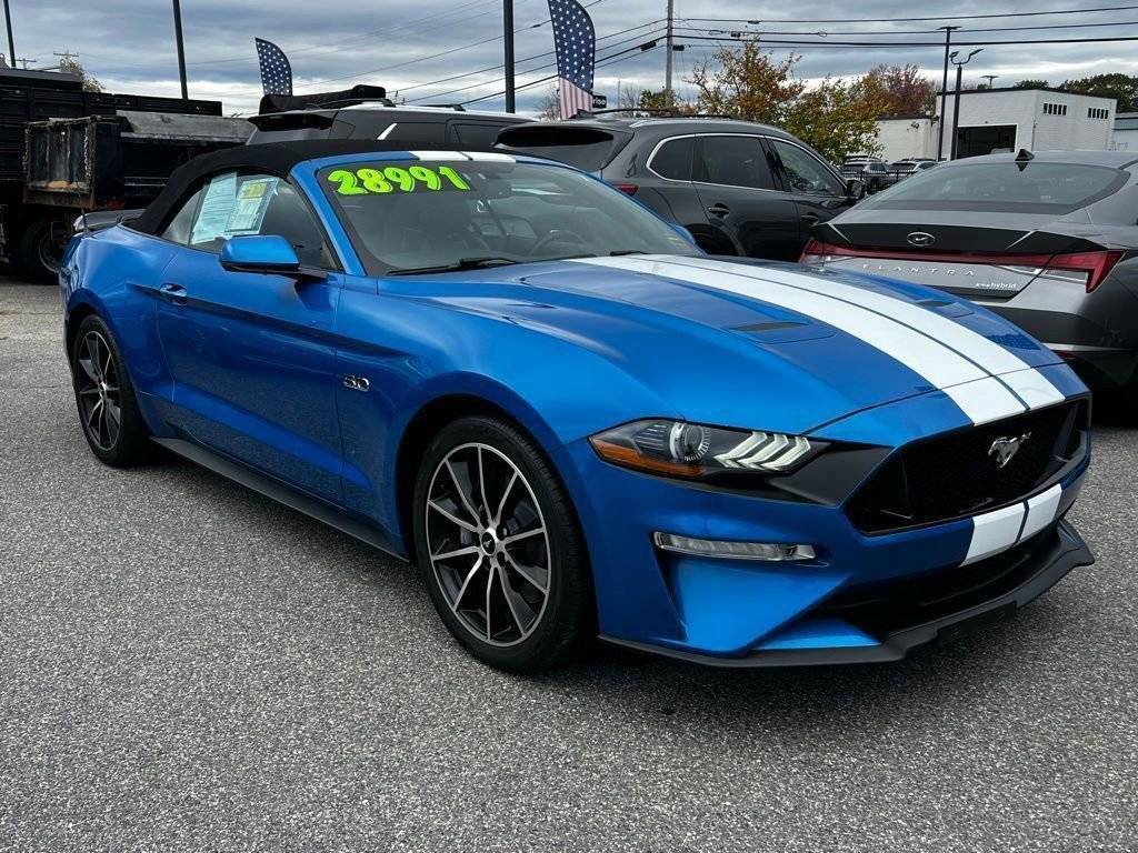 2019 Ford Mustang GT Premium — Convertible — 62,072 mi — Westbrook, ME