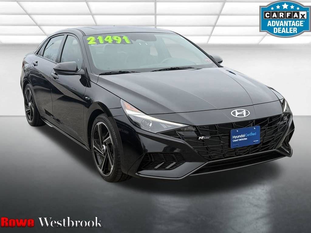 2023 Hyundai Elantra N Line — Sedan — 21,192 mi — Westbrook, ME