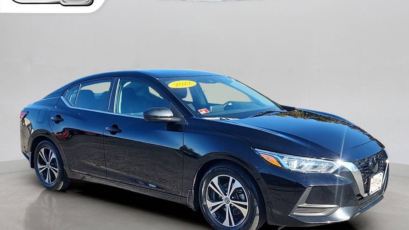 2022 Nissan Sentra SV — Sedan — 37,512 mi — East Providence, RI