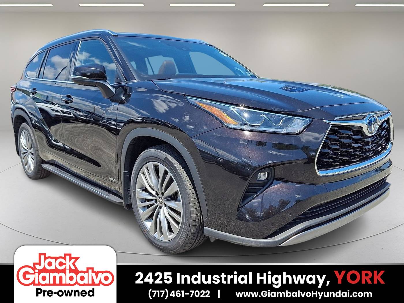 2022 Toyota Highlander Hybrid Platinum — SUV — 39,546 mi — York, PA