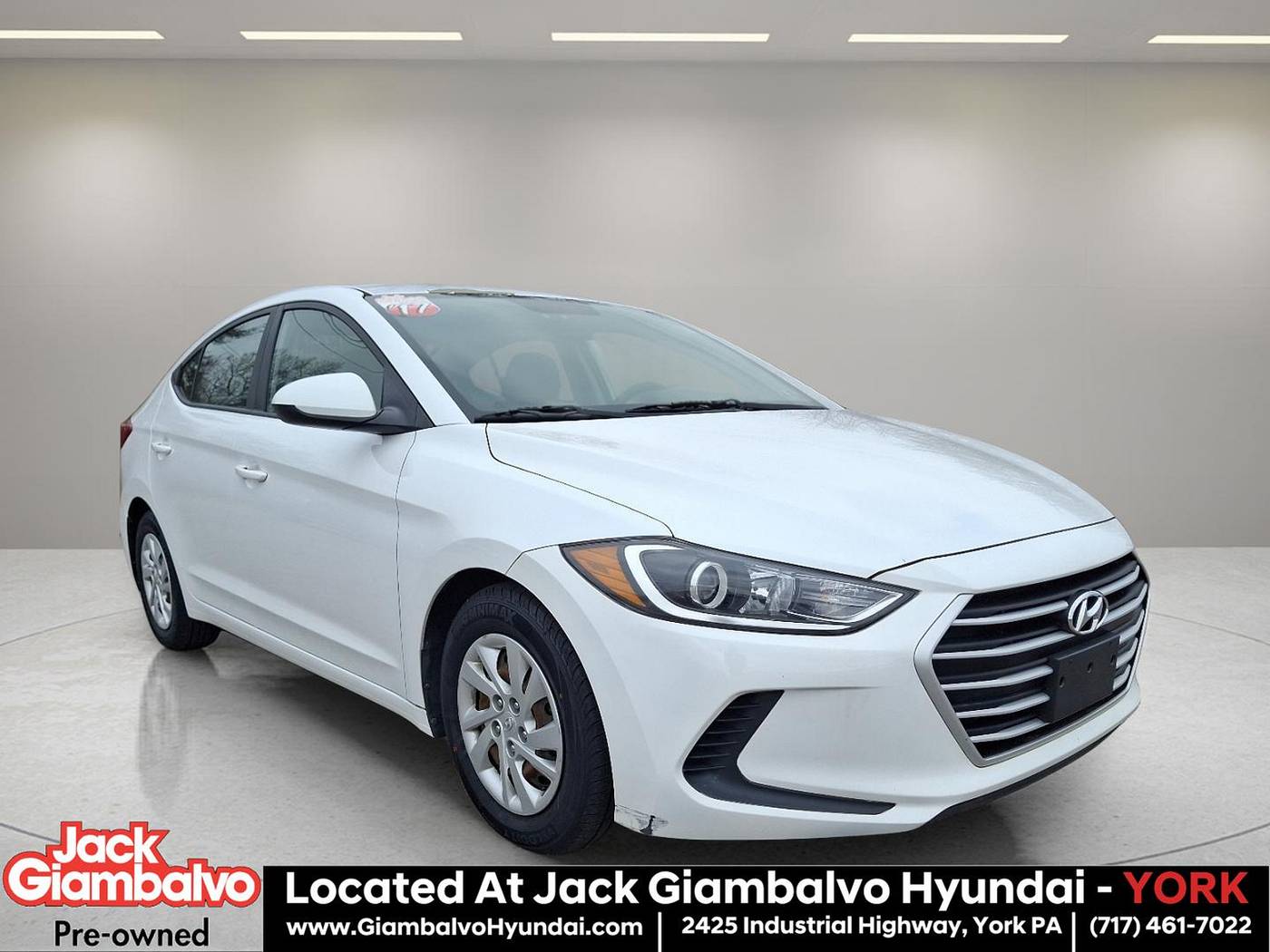2017 Hyundai Elantra SE — Sedan — 62,711 mi — York, PA