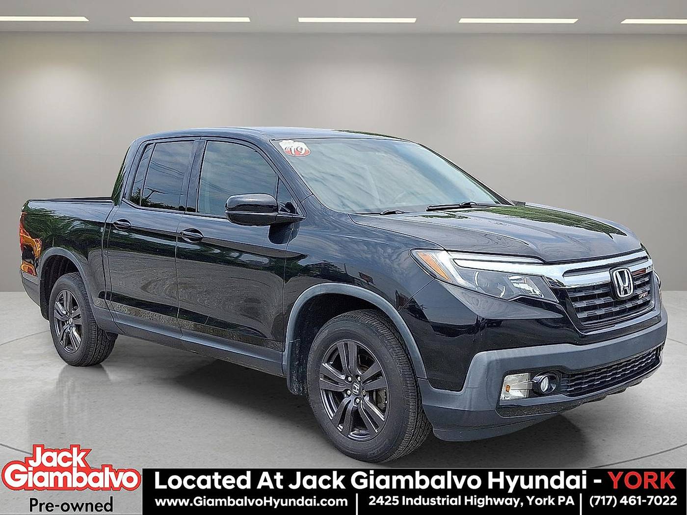 2019 Honda Ridgeline Sport — Pickup Truck — 68,777 mi — York, PA