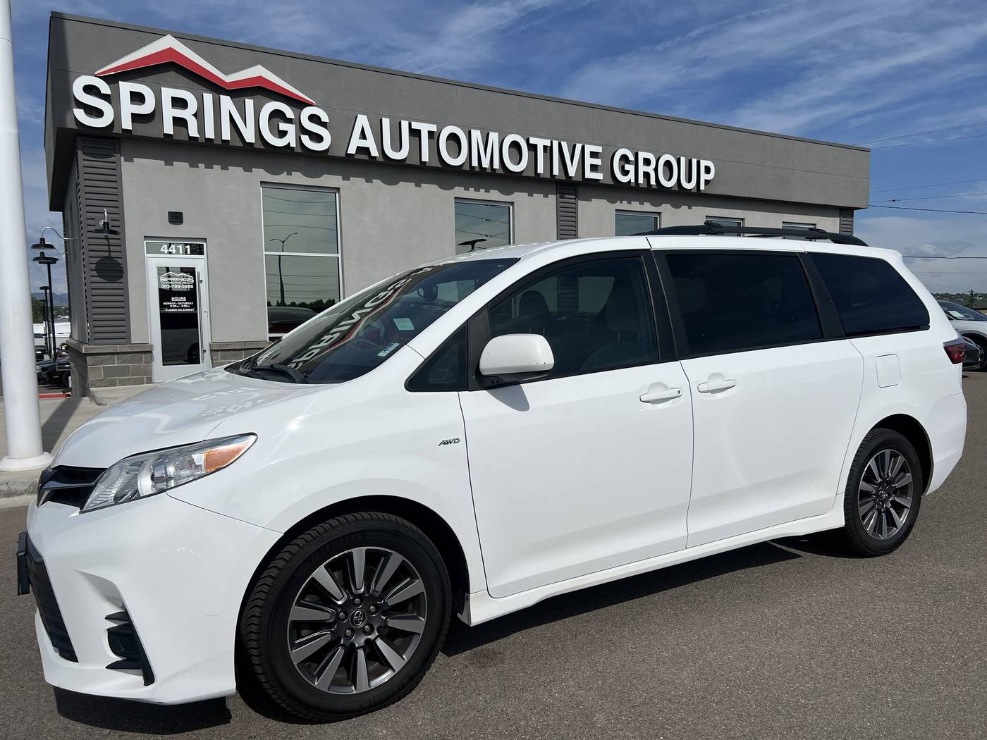 2018 Toyota Sienna LE — Minivan — 103,495 mi — Englewood, CO