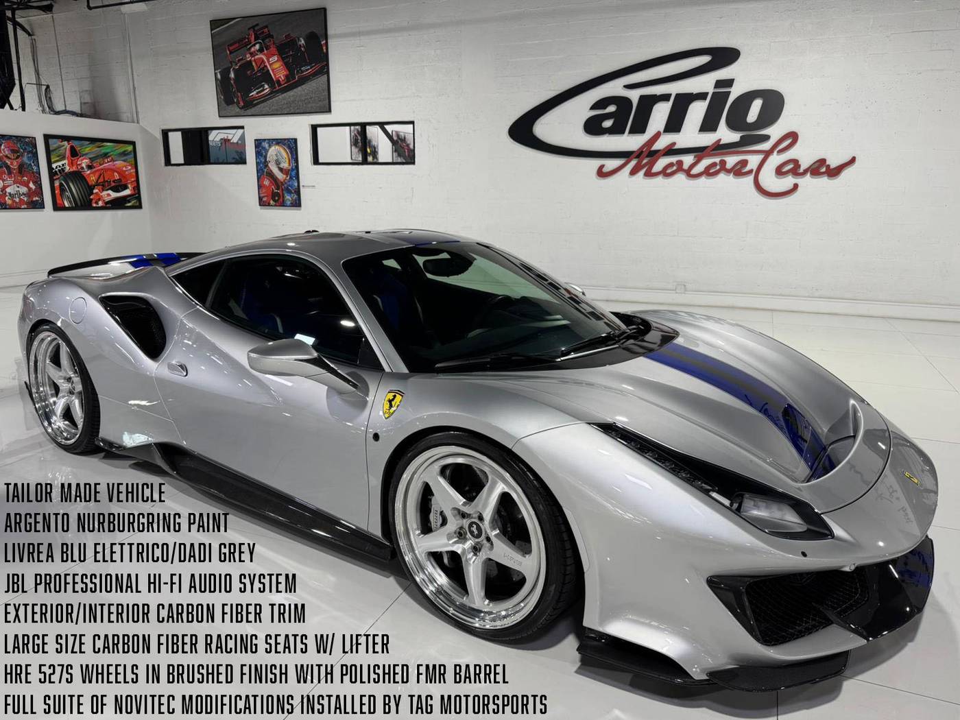 2020 Ferrari 488 Pista — Coupe — 4,076 mi — Fort Lauderdale, FL