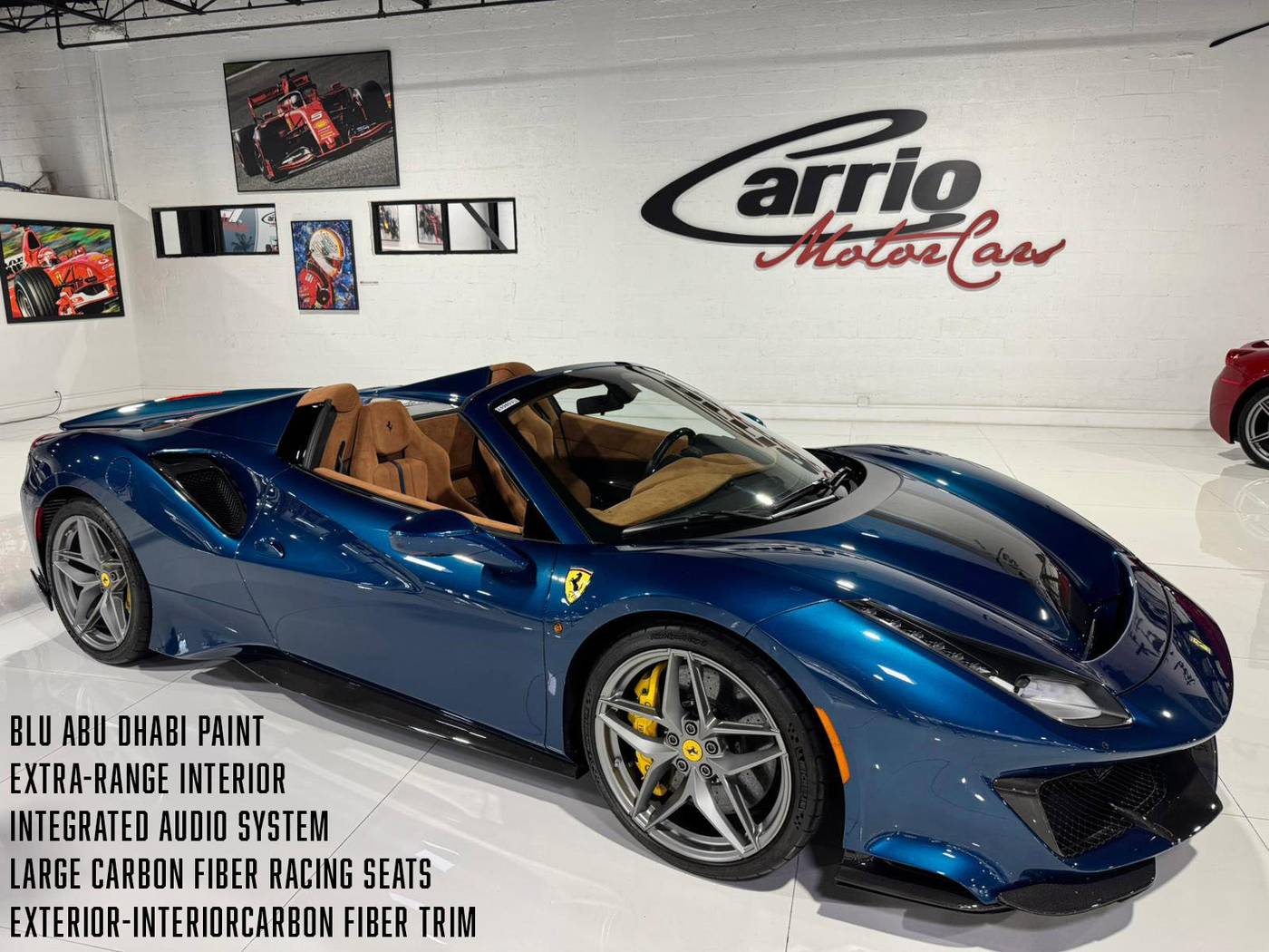 2020 Ferrari 488 Pista — Convertible — 794 mi — Fort Lauderdale, FL