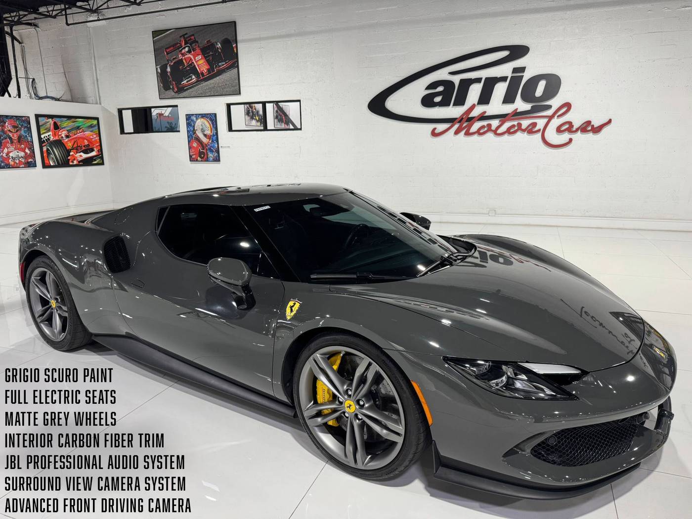 2023 Ferrari 296 GTB — Coupe — 3,257 mi — Fort Lauderdale, FL