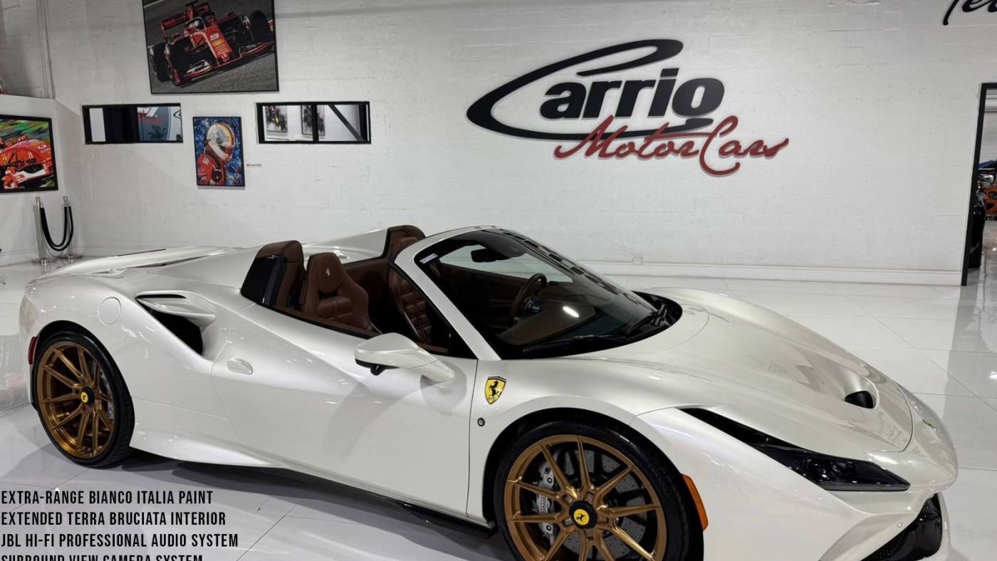 2022 Ferrari F8 Spider — Convertible — 11,096 mi — Fort Lauderdale, FL