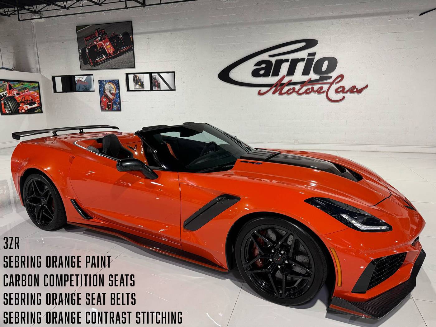 2019 Chevrolet Corvette ZR1 3ZR — Convertible — 39,519 mi — Fort Lauderdale, FL