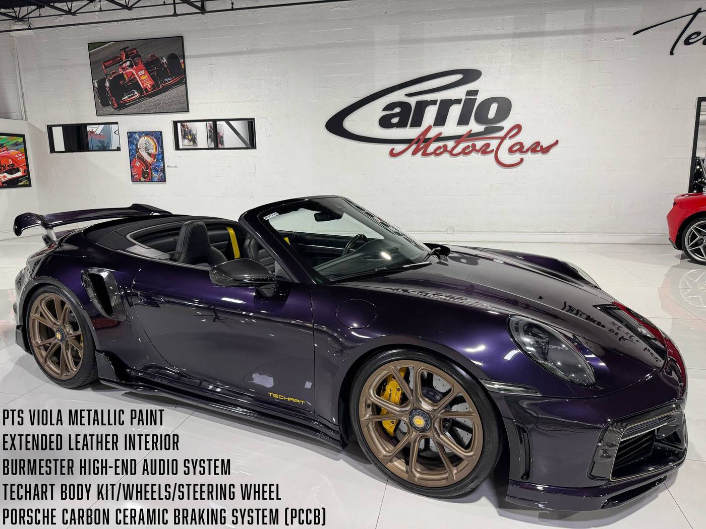 2021 Porsche 911 Turbo S — Convertible — 8,164 mi — Fort Lauderdale, FL