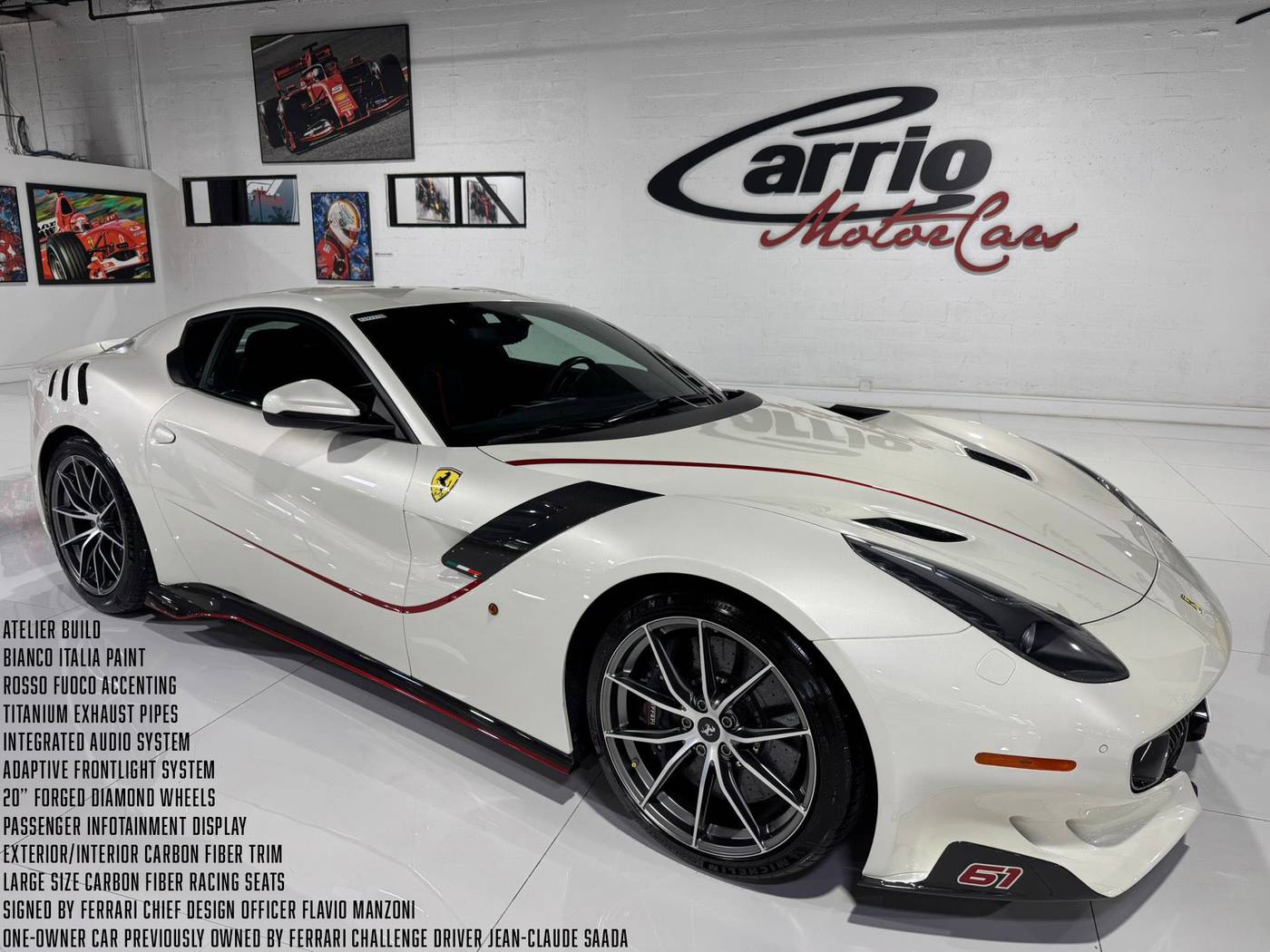 2016 Ferrari F12tdf Standard — Coupe — 2,945 mi — Fort Lauderdale, FL