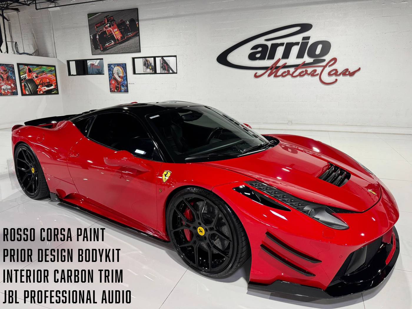 2011 Ferrari 458 Italia Italia — Coupe — 15,521 mi — Fort Lauderdale, FL