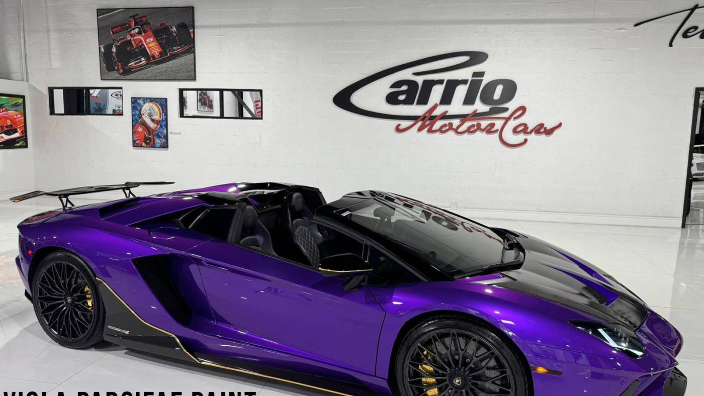 2018 Lamborghini Aventador S — Convertible — 11,244 mi — Fort Lauderdale, FL
