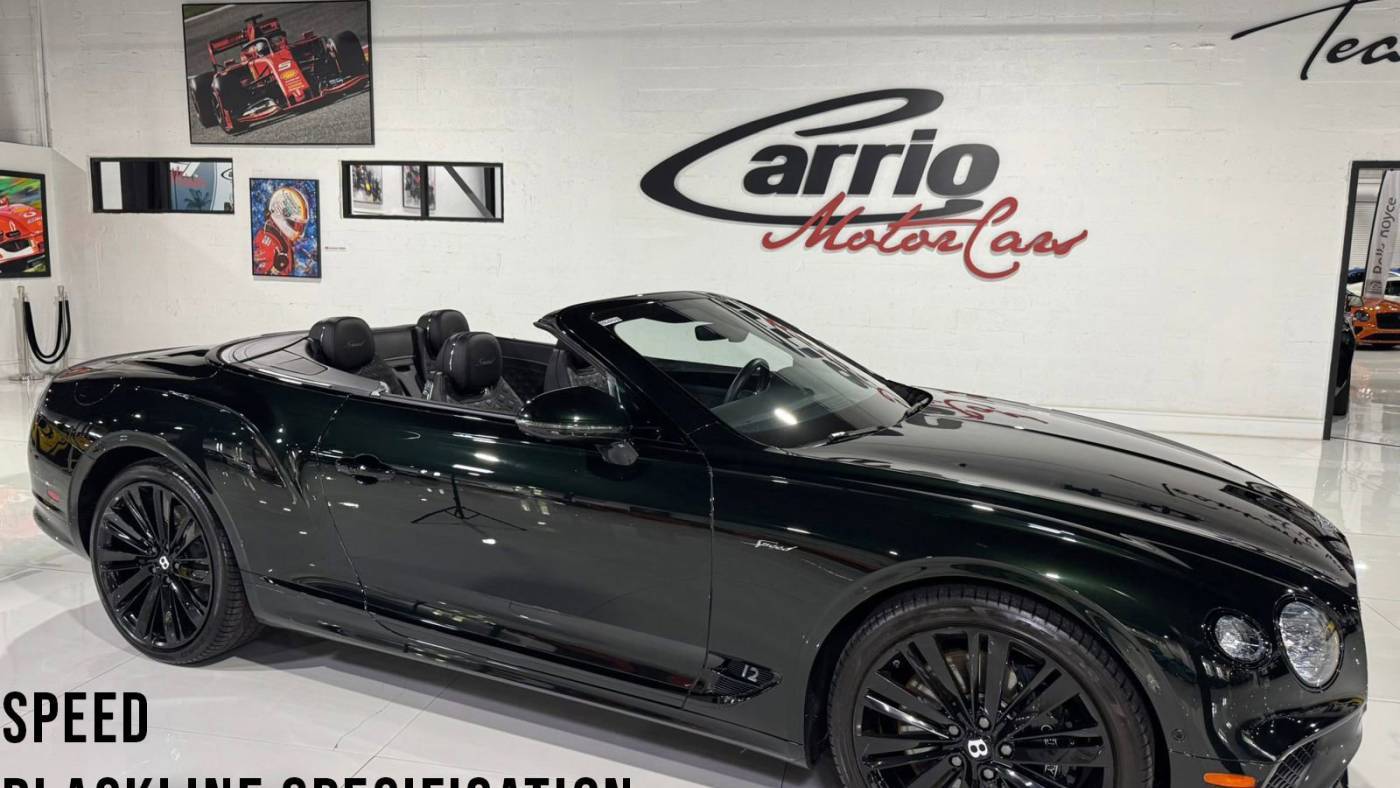 2022 Bentley Continental GT Speed — Convertible — 14,393 mi — Fort Lauderdale, FL