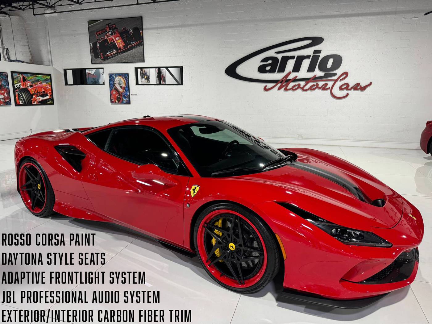 2021 Ferrari F8 Tributo — Coupe — 15,194 mi — Fort Lauderdale, FL