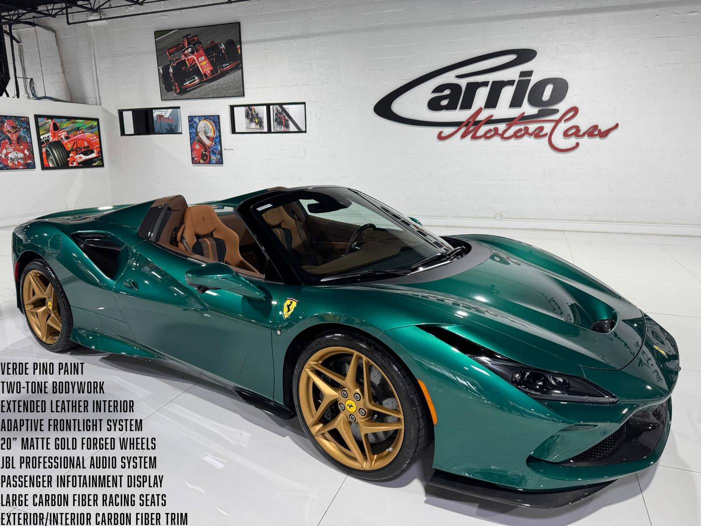 2023 Ferrari F8 Spider — Convertible — 1,879 mi — Fort Lauderdale, FL