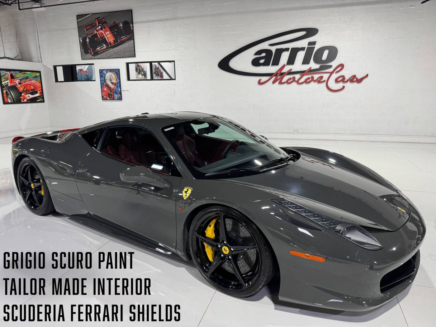 2012 Ferrari 458 Italia Italia — Coupe — 13,709 mi — Fort Lauderdale, FL