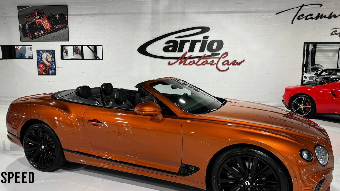2022 Bentley Continental GT Speed — Convertible — 9,906 mi — Fort Lauderdale, FL