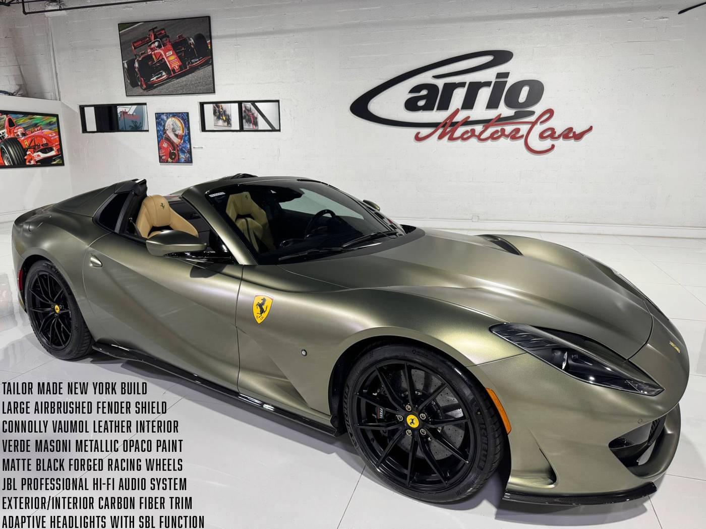 2022 Ferrari 812 GTS — Convertible — 1,106 mi — Fort Lauderdale, FL