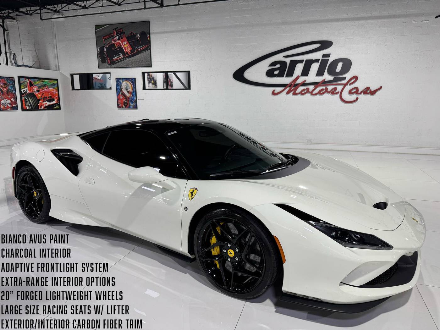 2020 Ferrari F8 Tributo — Coupe — 12,410 mi — Fort Lauderdale, FL