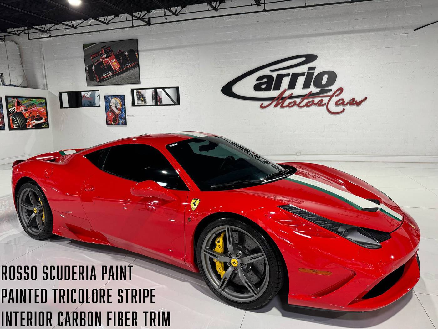 2014 Ferrari 458 Italia Speciale — Coupe — 3,833 mi — Fort Lauderdale, FL