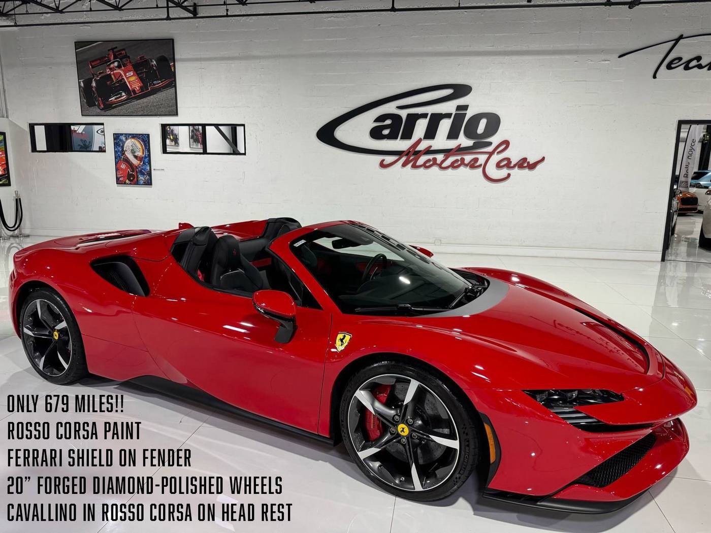 2023 Ferrari SF90 Standard — Convertible — 679 mi — Fort Lauderdale, FL