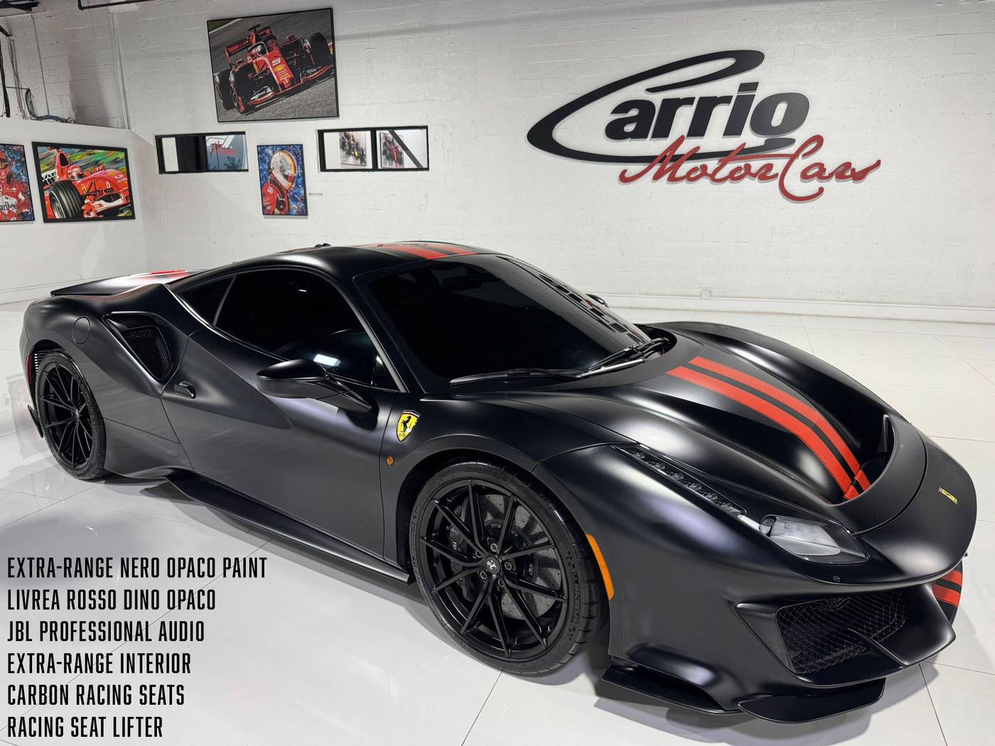 2020 Ferrari 488 Pista — Coupe — 2,696 mi — Fort Lauderdale, FL