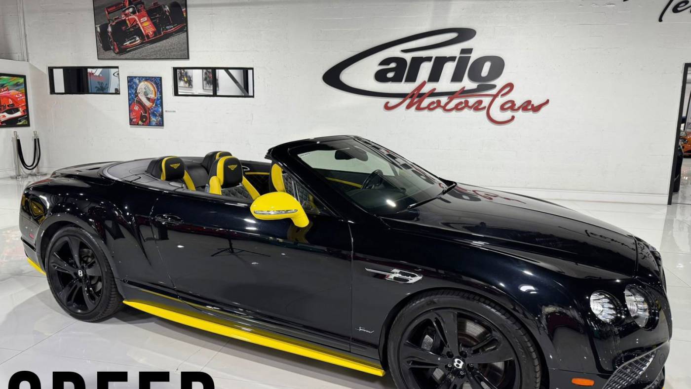 2017 Bentley Continental GT Speed — Convertible — 14,911 mi — Fort Lauderdale, FL